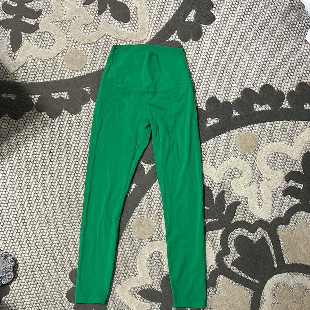 Born Primitive Emerald Green Leggings High Waist Performance